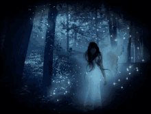 Forest Woman GIF - Forest Woman White GIFs