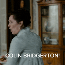 Bridgerton Colin Bridgerton GIF - Bridgerton Colin Bridgerton Violet Bridgerton GIFs