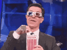 Stephen Colbert Popcorn GIF - Stephen Colbert Popcorn GIFs