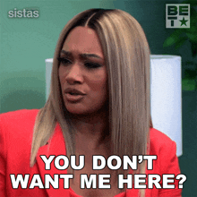You Don'T Want Me Here Fatima GIF - You Don'T Want Me Here Fatima Sistas GIFs