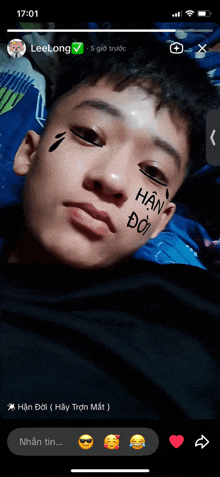 a screenshot of leelong on a phone