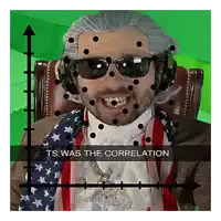 a man wearing sunglasses and headphones with the words ts was the correlation on his face