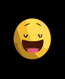 Emoji Smiley GIF - Emoji Smiley Tired GIFs