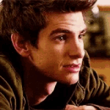andrew garfield peter parker spiderman what confused