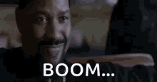 Denzel Washington Boom GIF - Denzel Washington Boom Training GIFs