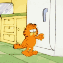 Garfield Garfield Fridge GIF - Garfield Garfield Fridge Need Another Stimulus GIFs