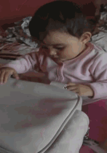Baby Curious GIF - Baby Curious Interested GIFs