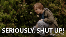 Seriously Shut Up GIF - Seriously Shut Up Be Quiet GIFs