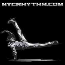 nycrhythm.com is a website that shows a blurry image