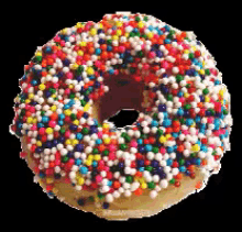 Sprinkled Donut GIF