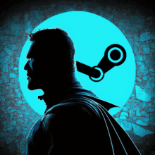 Steam Logo Steam Man GIF - Steam Logo Steam Man Steam Signal GIFs
