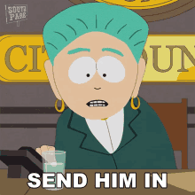 Send Him In Mayor Mcdaniels GIF - Send Him In Mayor Mcdaniels South Park GIFs