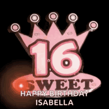 Sweet16 Happy Birthday GIF - Sweet16 Happy Birthday Birthday GIFs