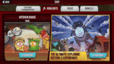 a screenshot of a game that says kitchen chaos pack
