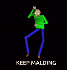 Keep Malding Baldi GIF - Keep Malding Baldi Llllll GIFs