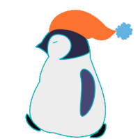 Penguin Sleep Sticker - Penguin Sleep Stickers
