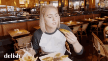 Food Tasting Reaction Fried Spring Roll GIF