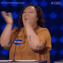 Clapping Family Feud Canada GIF - Clapping Family Feud Canada You Can Do It GIFs