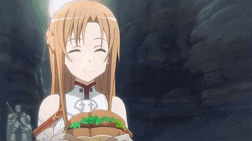 Yuuki Asuna Sword Art Online GIF