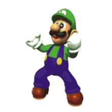 Luigi Soup Mario GIF
