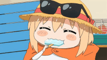 Eating Anime GIF - Eating Anime Umaru GIFs