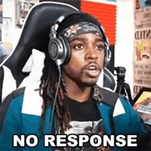 No Response The Black Mastadonte GIF - No Response The Black Mastadonte No Reply GIFs
