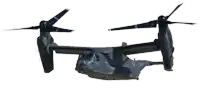 a military helicopter with the letters usmc on the front