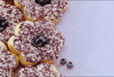 Tim Hortons Blueberry Bloom Donut GIF - Tim Hortons Blueberry Bloom Donut Blueberry Donut GIFs