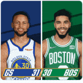 Golden State Warriors (31) Vs. Boston Celtics (30) First-second Period Break GIF - Nba Basketball Nba 2021 GIFs