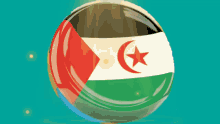 العلمالصحراوي Flag GIF - العلمالصحراوي Flag Fade GIFs