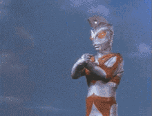 Ultraman Defeats Metron GIF