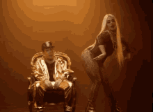 Gloria Groove / Out Of Drag / Bumbum De Ouro / Dourado / Rapper / Drag Queen GIF - Gloria Groove Bumbum De Ouro Rapper GIFs