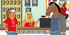 Bojack Is Much Fatter Right GIF - Bojack Is Much Fatter Right Gained Weight GIFs