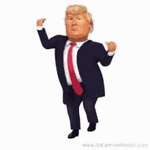Donald Trump Dancing GIF - Donald Trump Dancing Dance Moves GIFs
