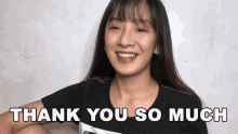 Thank You So Much Maria Faye Vargas GIF - Thank You So Much Maria Faye Vargas Nagpapasalamat GIFs