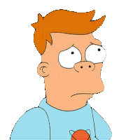 Disappointed Philip J Fry Sticker - Disappointed Philip J Fry Futurama Stickers