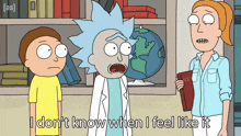 I Don'T Know When I Feel Like It Morty Smith GIF - I Don'T Know When I Feel Like It Morty Smith Rick Sanchez GIFs