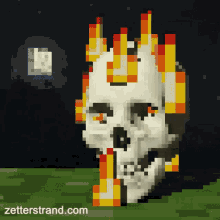 Minecraft Skull GIF