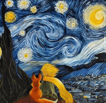 Van Gogh Der Kleine Prinz GIF