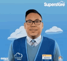 Superstore Mateo GIF - Superstore Mateo Thumbs Up GIFs