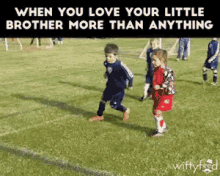 When You Love Your Little Brother More Than Anything GIF - Little Brother When You Love Your Little Brother Sibling GIFs