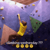 Climbing Wednesday GIF