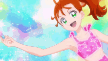 Tropical Rouge Precure Cure Summer GIF - Tropical Rouge Precure Cure Summer Transformation GIFs