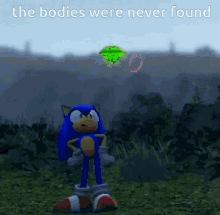 sonic frontiers dance the bodies were never found chaos emerald