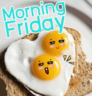 Good Morning Friday GIF - Good Morning Friday Eggs - Discover & Share GIFs
