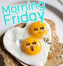 Good Morning Friday GIF - Good Morning Friday Eggs GIFs