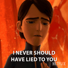 I Never Should Have Lied To You Jim Lake Jr GIF - I Never Should Have Lied To You Jim Lake Jr Trollhunters Tales Of Arcadia GIFs