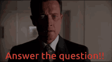 Doggett X Files Angry Question GIF - Doggett X Files Angry Question GIFs