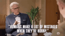 Ted Danson Michael GIF - Ted Danson Michael Humans Make A Lot Of Mistakes GIFs