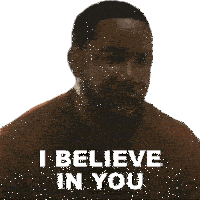 I Believe In You Julius Jones Sticker - I Believe In You Julius Jones Caesar Stickers